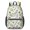 Pioneer Flower Floral Print Pattern-1, variant on Pioneer Flower Floral Print Pattern 17" School Backpacks for Teens,Waterproof Oxford Fabric,S-Shape Padded Straps for School,Travel,Hiking,Camping