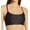 Black, variant on Women's Hanes DHHU43 Ultra Light Comfort Racerback Bra (Cantaloupe Orange XL)