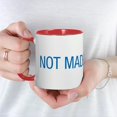 thumbnail image 5 of CafePress - Not Made In China Mug - 11 oz Ceramic Mug - Novelty Coffee Tea Cup, 5 of 6