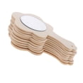 thumbnail image 4 of Juego de Espejo de Bolsillo de Madera de 10 Piezas para Juguete Infantil , flor, 4 of 5