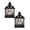 A05 C 5.7"X3.9"X1.9" 2Pcs, variant on 2Pack Halloween Led Lantern Set - Hanging Lights With Skeleton/Bat/Castle Projection For Indoor Outdoor Decor