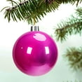 thumbnail image 7 of Euaioeiu Large 6-Inch Glitter Christmas Ball Ornaments - Shatterproof Plastic Hanging Decorations - Sparkling Holiday Tree Decor for Home and Party, 7 of 7
