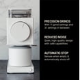 thumbnail image 2 of Fellow Gen 2 Ode Brew Grinder - Burr Coffee Grinder Electric - Coffee Bean Grinder with 31 Settings for Drip, French Press & Cold Brew - Small Footprint Electric Grinder - Matte White, 2 of 5