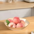 thumbnail image 2 of Hauiodp Fruit Bowl, Transparent Large Capacity Fruit Bowl for Kitchen Counter, Food Grade Plastic Super Durable Fruit Bowls, Ideal for Snacks, Candy and Household Use, 2 of 6