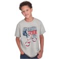 thumbnail image 4 of Freedom Flyer Cool American BMX Biker Crewneck T Shirts Boy Girl Teen Brisco Brands X, 4 of 6