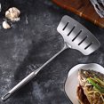 thumbnail image 2 of Dalazy Stainless Steel Fried Fish Spatula Wood Handle Hollow Fried Fish Slotted Kitchen Cooking Utensil, 2 of 9