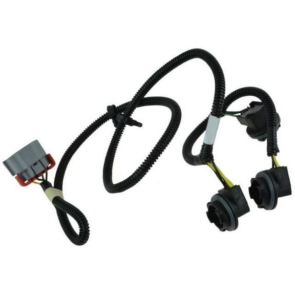 Left Tail Light Harness - Compatible with 2007 - 2014 Chevy Silverado 2500 HD 2008 2009 2010 2011 2012 2013