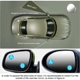 thumbnail image 4 of Espejo de punto ciego para automóvil, espejo de punto ciego redondo sin marco, adhesivo ajustable, impermeable, vidrio giratorio 360, convexo para automóvil, SUV, camión, universal (2 unidades) Sincero Electrónica, 4 of 5
