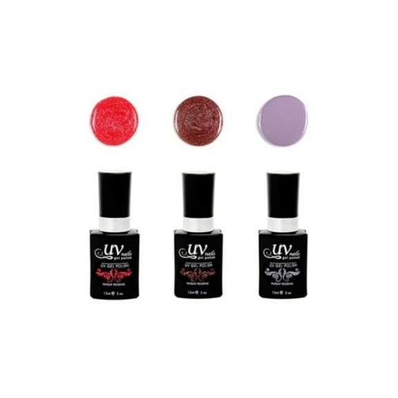 UV-Nails Hekate LED Gel Polish - Set of 3