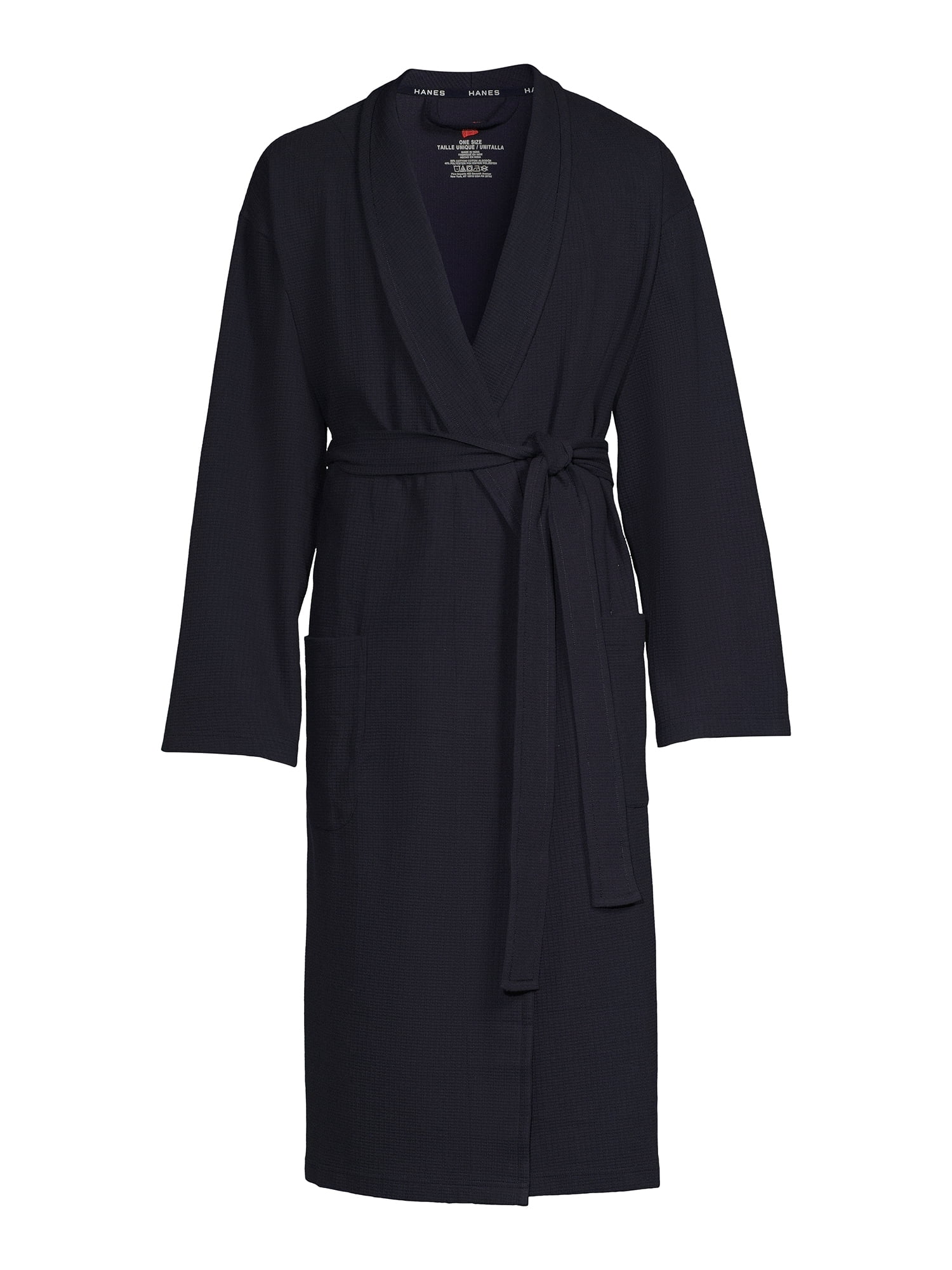 Hanes Men's Waffle Knit Robe