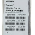 thumbnail image 5 of McKesson Slipper Socks, Non-Slip Grip Hospital Socks - Gray, Size XXL, 96 Pairs, 5 of 10