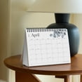 thumbnail image 3 of Calendario de escritorio Cabbrix 2025-2026 de 18 meses con pegatinas, 3 of 7