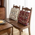thumbnail image 5 of CJC Four Seasons Chair Pads American Style Jacquard Chair Cushion Fabric Thickened Square Mat for Dining Patio Home Office Garden Floor（1Pcs）, 5 of 13