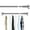 Silver, variant on Bxaolu Closet Rods for Hanging Clothes, 19.5 to 31.5 Inches Adjustable Metal Closet Rod, 1.5 Inches Heavy Duty Clothes Hanging Rod for Closet Wardrobes Laundry RV, Silver