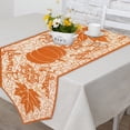 thumbnail image 6 of Coappsuiop Fall Decorations Thanksgiving Table Runner Maple Pumpkin Home Party Table Runner Dinner Party Supplies 20x80in Thanksgiving Table Decor Fall Home Decor, 6 of 8