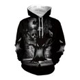 thumbnail image 1 of Chandail à Capuche Tendance pour Hommes Imprimé Hip-hop de Rue Mode Chandail-Over Active s, 1 of 2