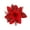 Red, variant on Cheers.US 6Pcs Glitter Christmas Flowers Christmas Tree Christmas Wreath Accessories Ornaments,5.5 Inch Artificial Poinsettia Flowers for Xmas Holiday Home Party Decor