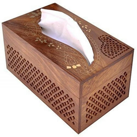 Special Gifts At Good Friday Wooden Tissue Box Cover With Br Wooden Tissue Box Cover With Br Inlay Kleenex