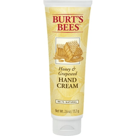 Burt's Bees Honey & Grapeseed Hand Cream, 2.6 (Best Moisturiser For Dry Hands)