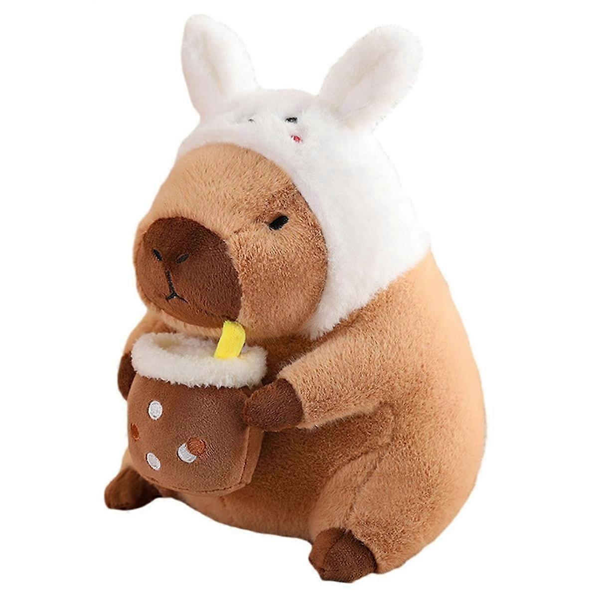 Aguacate Peluche Ditucu Bonita Almohada De Peluche Capibara Con Flores Aguacate Peluche Ditucu Bonita Almohada De Peluche Capibara Con Flores