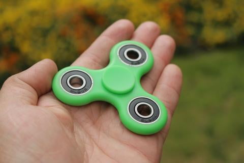 rubber fidget spinner