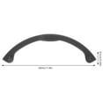 thumbnail image 2 of ETHZZLE 2Pcs Snowboard Tip and Tail Edge Guard Black for Universal Snowboard Fit, 2 of 7