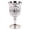 B, variant on MOPOOR Chalice Goblet Metal Shot Glasses Tiny Embossed, Wine Cup Medieval Retro Ornaments for Kitchen Home Wedding Blessings Baptism Party Home Decor Gift Communion Altar Drinking