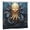 Plastic, variant on Octopus Kraken Monster Art Vintage Shower Curtain with 12 Plastic Hooks Washable Polyester Fabric Bathroom 72x72 Inch