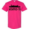 thumbnail image 3 of Inktastic Memphis Tennessee City Skyline T-Shirt, 3 of 5