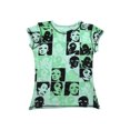 thumbnail image 1 of Kmbangi T-Shirts à Manches Courtes Ajustées à Col Rond à Carreaux pour Femmes, 1 of 3