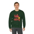 thumbnail image 5 of Life Be Lifeing Unisex Heavy Blend™ Crewneck Sweatshirt Sweater, 5 of 7