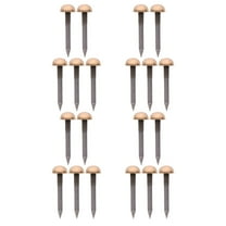 Raindrops 20pcs Heavy Duty Brass Decorative Nails for Furniture Retro Design Easy Installation