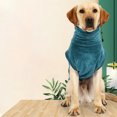 thumbnail image 2 of EastVita Pet Bathrobe Strong Absorbent Quick-Drying Bath Towel Pet Drying Coat Clothes for Small Medium Large Dogs, 2 of 7