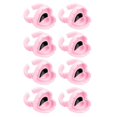 thumbnail image 1 of 100pcs Eyelash Extension Glue Ring Adjustable Disposable Heart Shape Portable for Beauty Salons Pink, 1 of 5