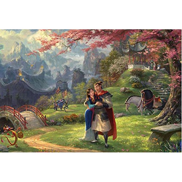 ceaco Thomas Kinkade The Disney collection Mulan Jigsaw Puzzle, 750 piezas Ceaco 21081291514