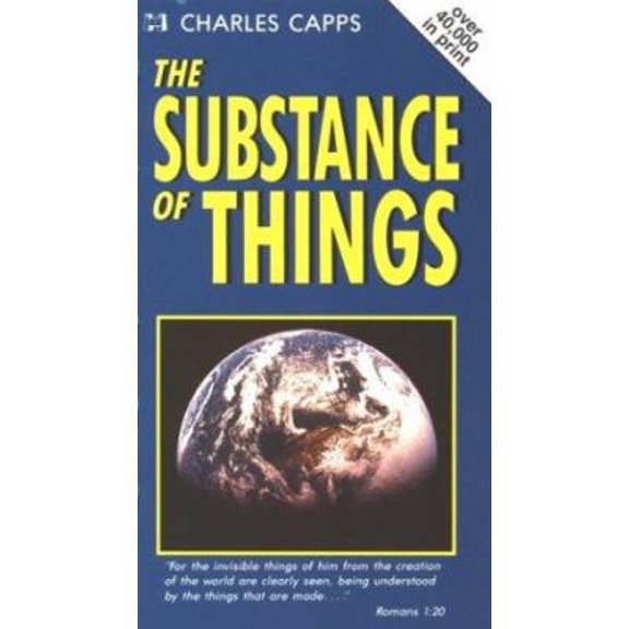 Pre-Owned Substance of Things (Paperback) 0892745991 9780892745999