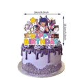 thumbnail image 3 of Aphmau Plushies Theme Cartoon Cute Birthday Decorations Balloons Cake Topper Banners, 3 of 5