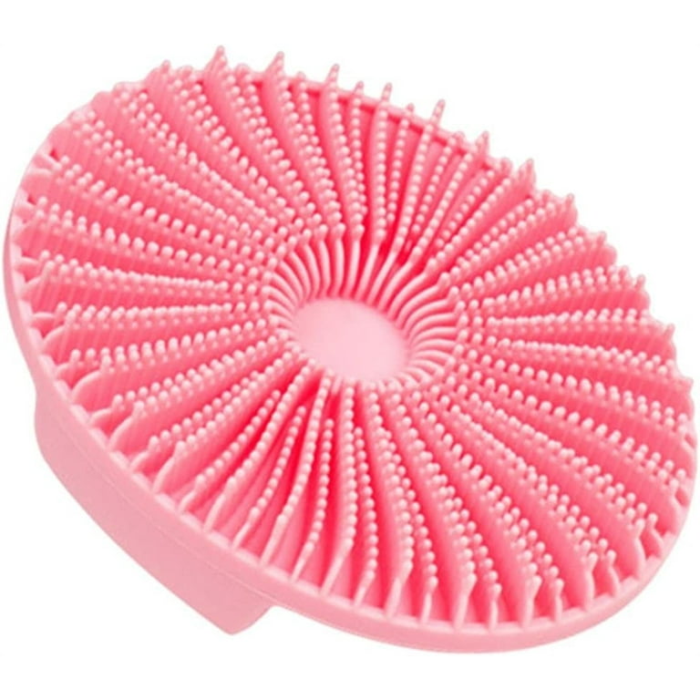 Soft Silicone Body Cleansing Brush Shower Scrubber, Gentle