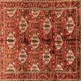 thumbnail image 1 of Ahgly Company Indoor Square Persian Orange Traditional Area Rugs, 4' Square, 1 of 1