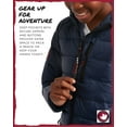thumbnail image 3 of CANADA WEATHER GEAR Boys' Puffer Jacket - Lightweight Nylon Packable Winter Coat for Boys (10-20), 3 of 6