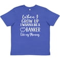thumbnail image 3 of Inktastic Banker Like Mommy Future Job Youth T-Shirt, 3 of 5
