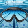 thumbnail image 3 of Gafas de natación Water Space para adultos, paquete de 2, 180°, vista panorámica, 3 of 6