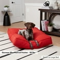 thumbnail image 3 of Happy Hounds Casey Indoor/Outdoor Pillow Style Dog Bed, Salsa, Large (48 x 36 in.), 3 of 9