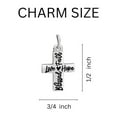 thumbnail image 2 of 12 Blessed, Hope, Faith, and Love Cross Key Chains, 2 of 2