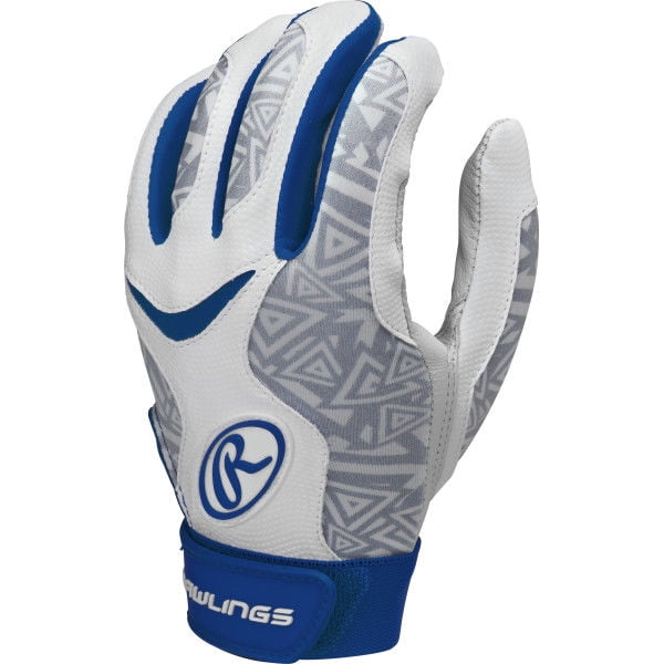Rawlings FPSBG Softball Batting Gloves Royal Blue Small