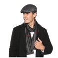 thumbnail image 3 of Men's Flat Beret Cap Adjustable Flat Hat Autumn Winter - Gray Herringbone, 3 of 5