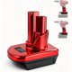 thumbnail image 1 of 1 Pack Adaptador Batería p/ Mil*wau*kee M-18 a M-12, Adaptador DM20M12 convertible p/ De*walt 18–60V, reemplaza batería Mil*wau*kee 18V y funciona en herramientas Mil*wau*kee M-12 12V, 1 of 8