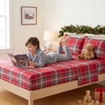 Gogreen Christmas King Sheet Set 4-Piece, Microfiber Bed Sheets Deep ...