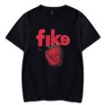 thumbnail image 3 of Dominic Fike Shirt Strawberry Logo T-shirt Women Men Short Sleeve HipHop Style, 3 of 6