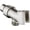 Brushed Nickel, variant on BRIGHT SHOWERS All Metal Shower Head Holder for Handheld Shower Head, Adjustable Shower Arm Mount with Universal Wall Hook Bracket, Chrome
